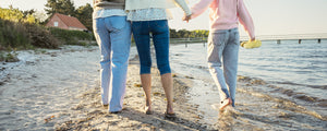 Tre generationer i jeans og capris